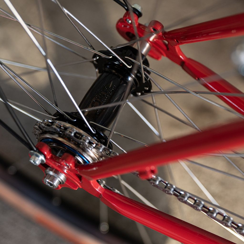 WHITE INDUSTRIES* standard eno rear hub (black) - BLUE LUG