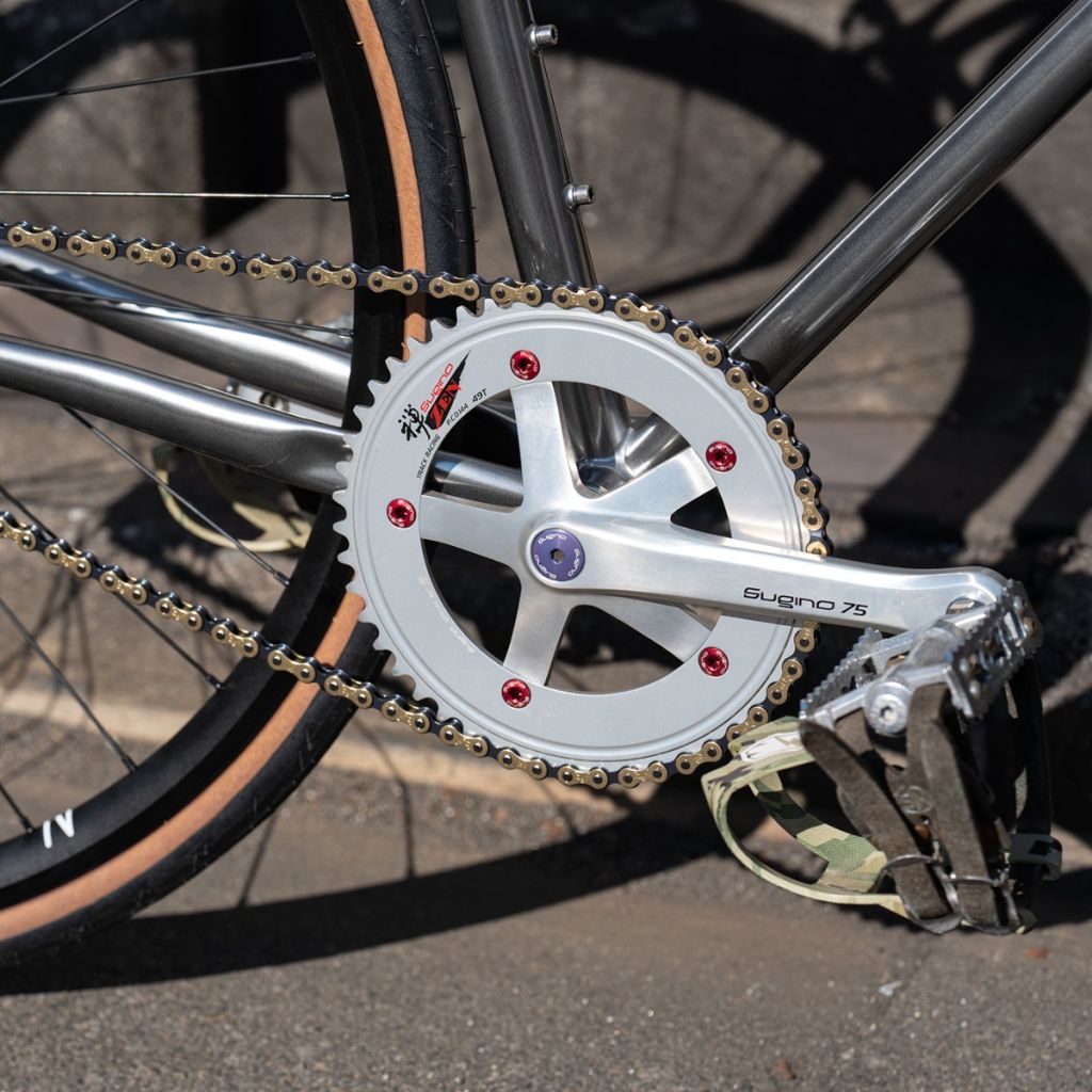 SUGINO* ZEN chainring (black) - BLUE LUG ONLINE STORE