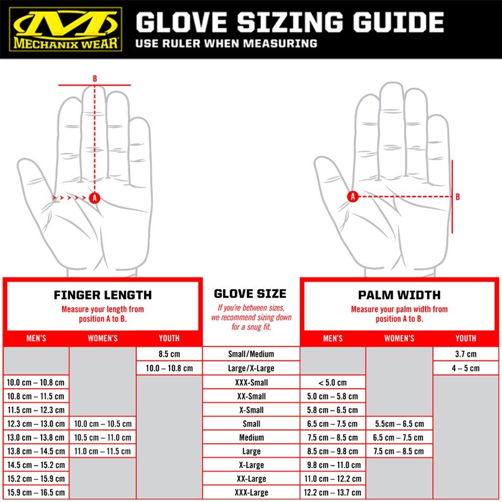 MECHANIX* coldwork fastfit glove (black/grey) - BLUE LUG