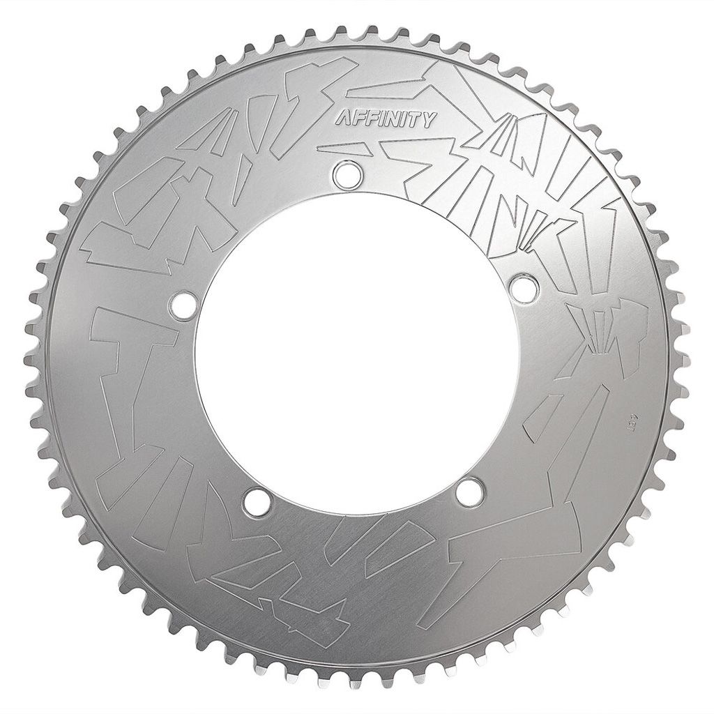 *AFFINITY* pro chainring (silver)