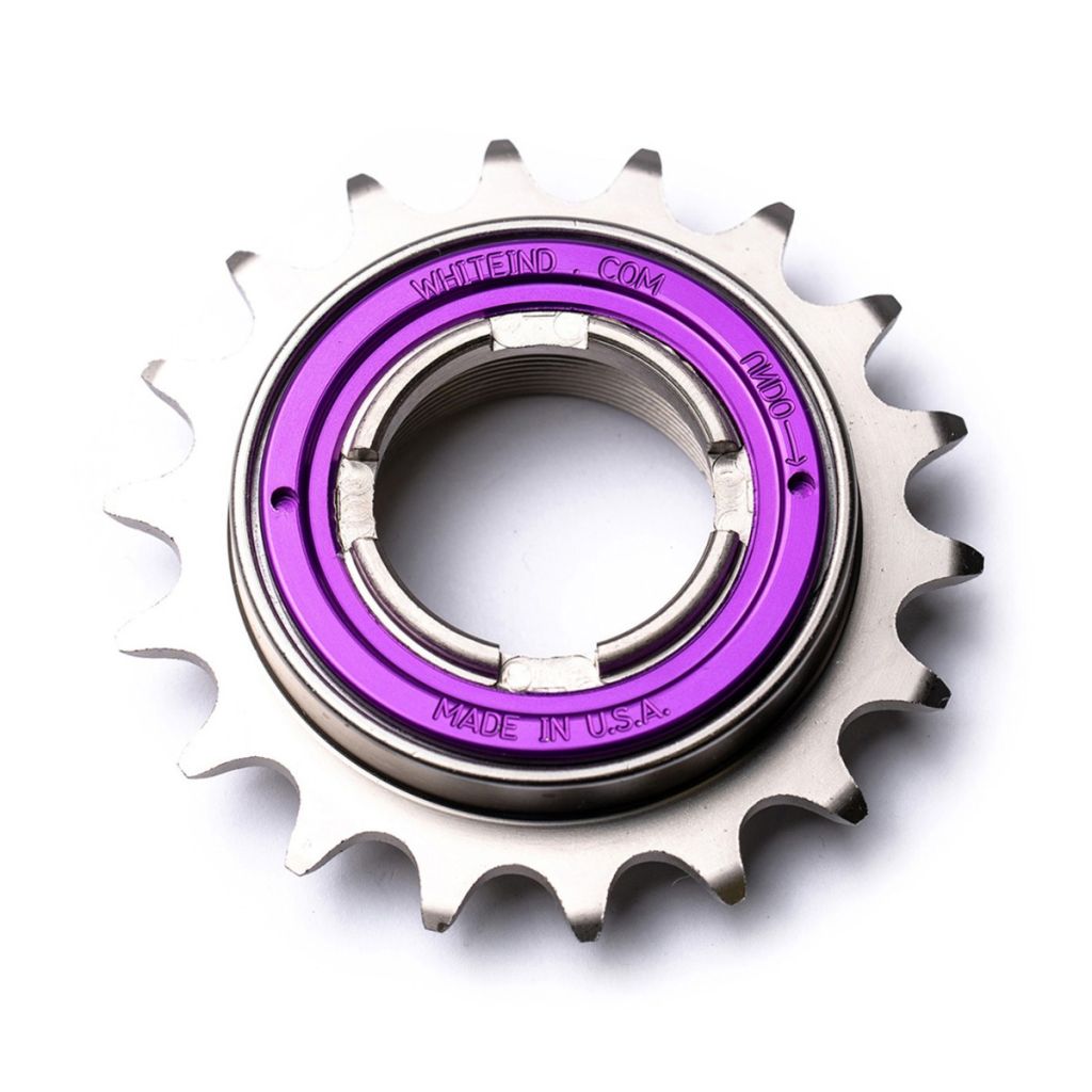 *WHITE INDUSTRIES* eno single freewheel (purple)