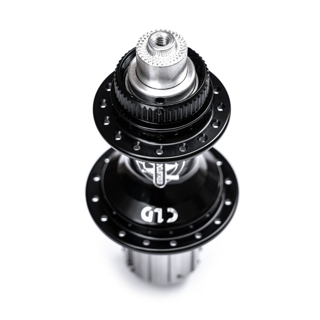 *WHITE INDUSTRIES* CLD QR disc hub rear (black)