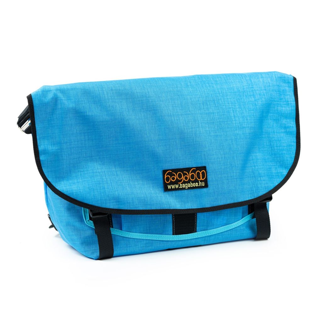 *BAGABOO* standard messenger bag BL special (cyan/M)