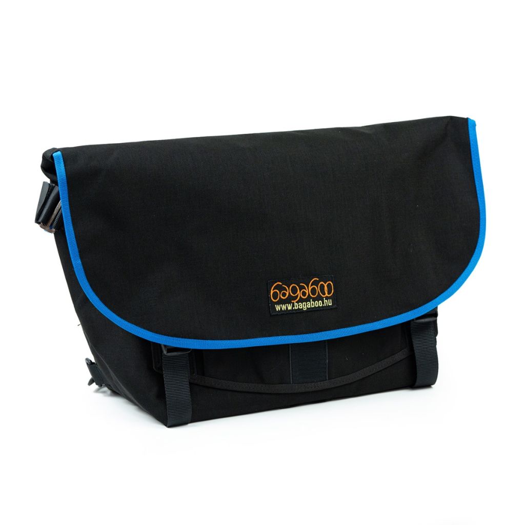 BAGABOO* standard messenger bag BL special (black/M) - BLUE LUG 