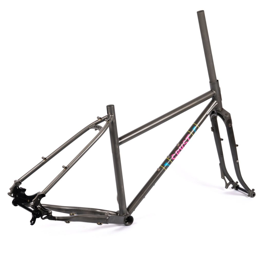 CRUST BIKES* evasion step thru frame (matte clear/non-boost CRUST BIKES* evasion step thru frame (matte clear/non-boost