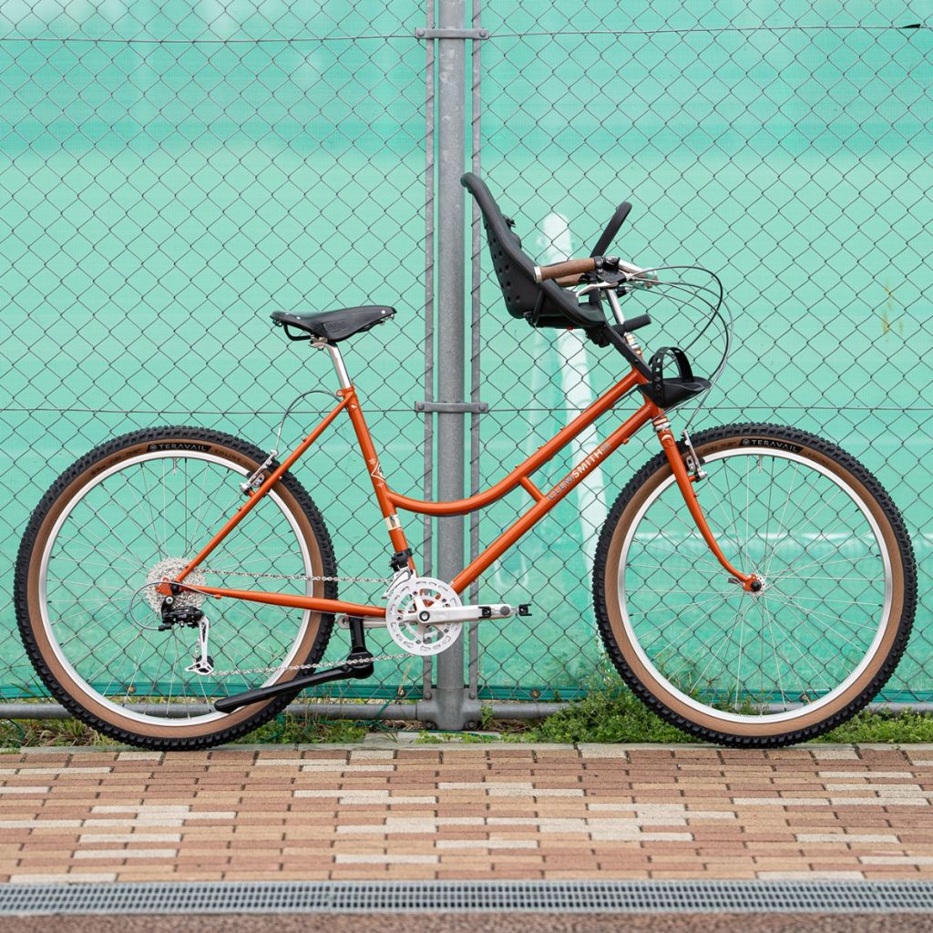 *RIVENDELL* clem smith jr. custom complete bike (52/L-style/dark orange)