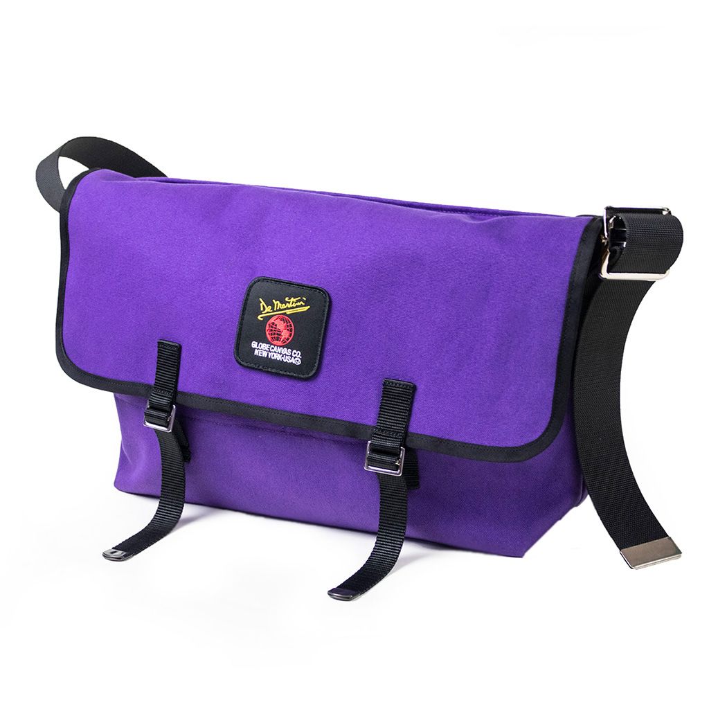 DE MARTINI* 3601 messenger bag (canvas purple) - BLUE LUG ONLINE STORE
