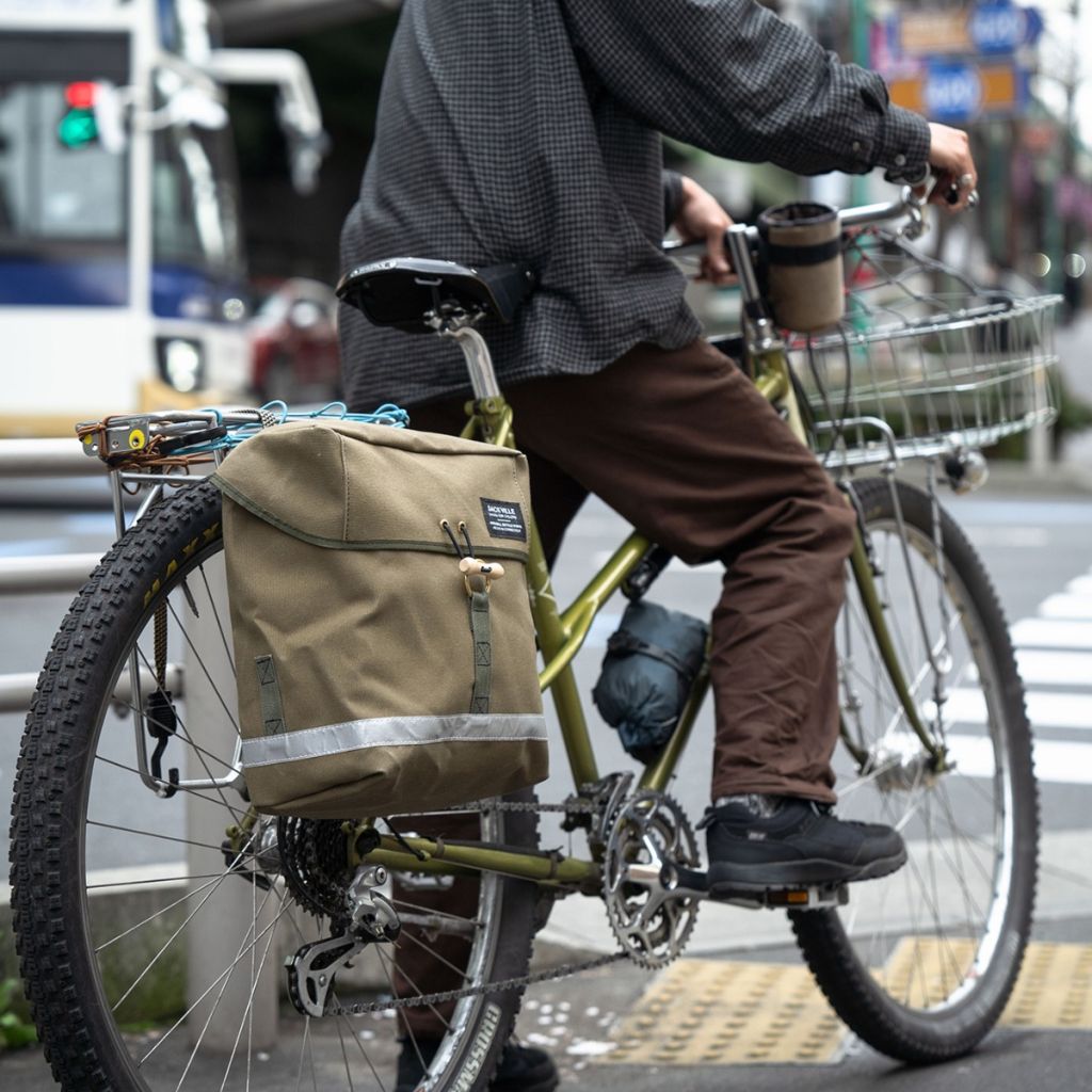 *RIVENDELL* sackville backabike bag (khaki)