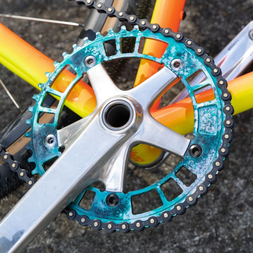 *AARN* track chainring BL limited (teal acid)