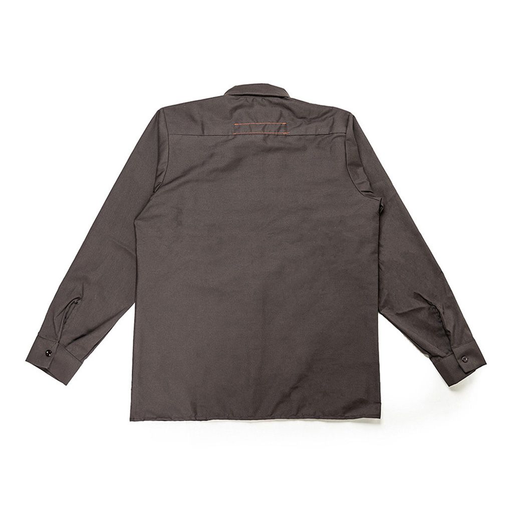 BLUE LUG* box cut mechanic shirt (brown) - BLUE LUG ONLINE STORE BLUE LUG* box cut mechanic shirt (brown) - BLUE LUG ONLINE STORE