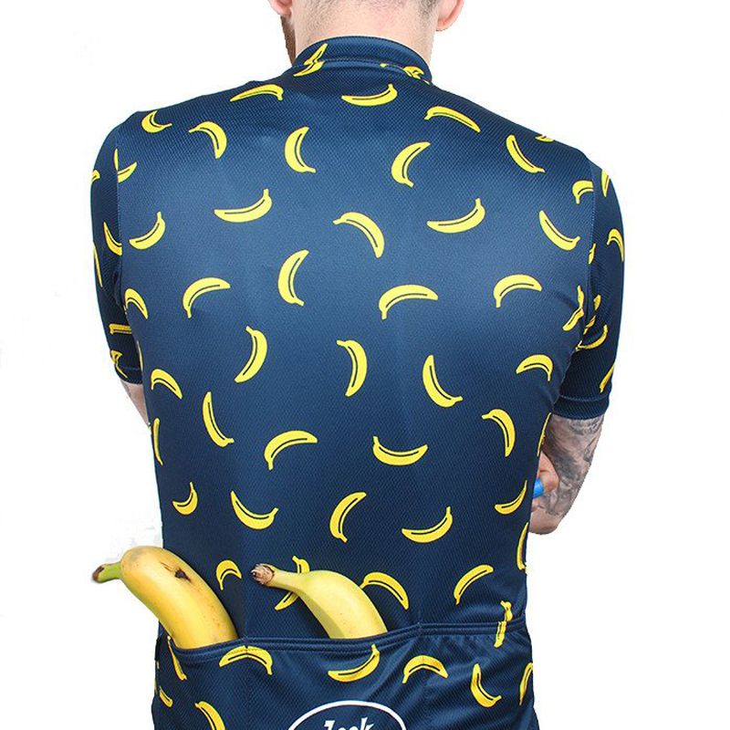 *LOOK MUM NO HANDS* banana jersey (navy)