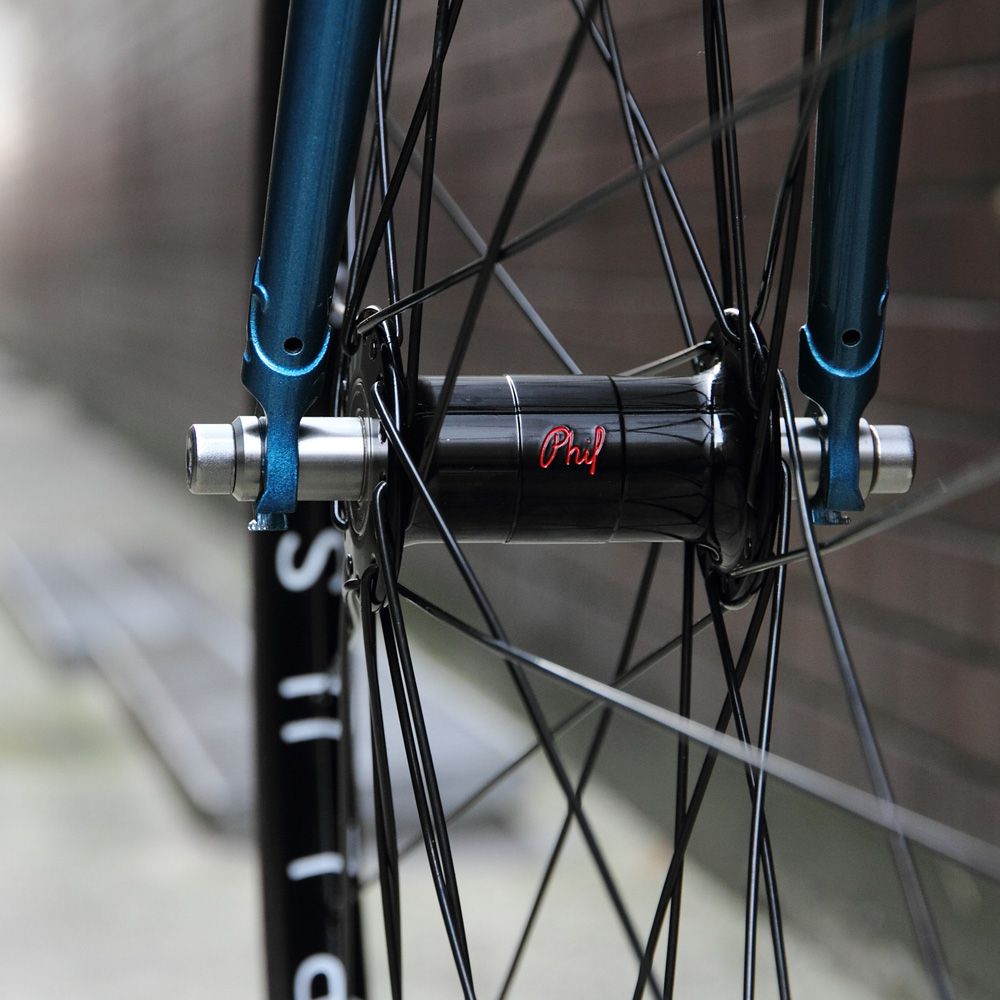 PHILWOOD×H PLUS SON* archetype track wheel (low flange/black