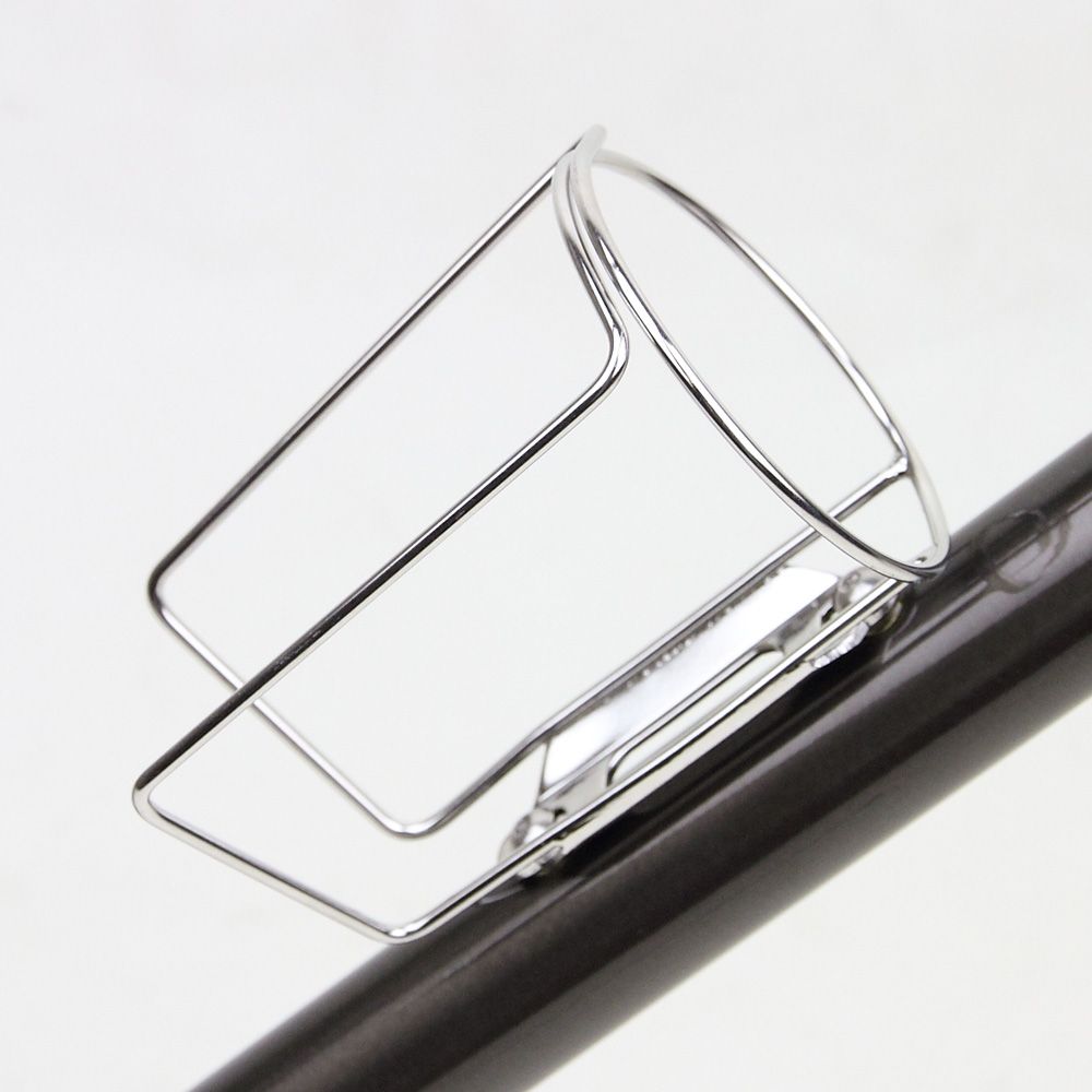 VELO ORANGE* retro stainless steel cage (no tab) - BLUE LUG