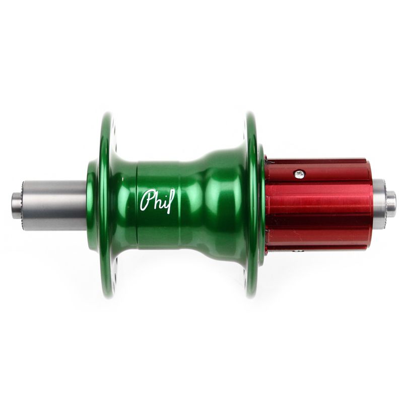 *PHILWOOD* 11-speed road hub rear (green)