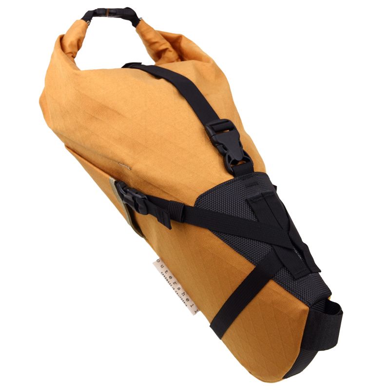 OUTER SHELL ADVENTURE* dropper seatpack (marigold/x-pac) - BLUE