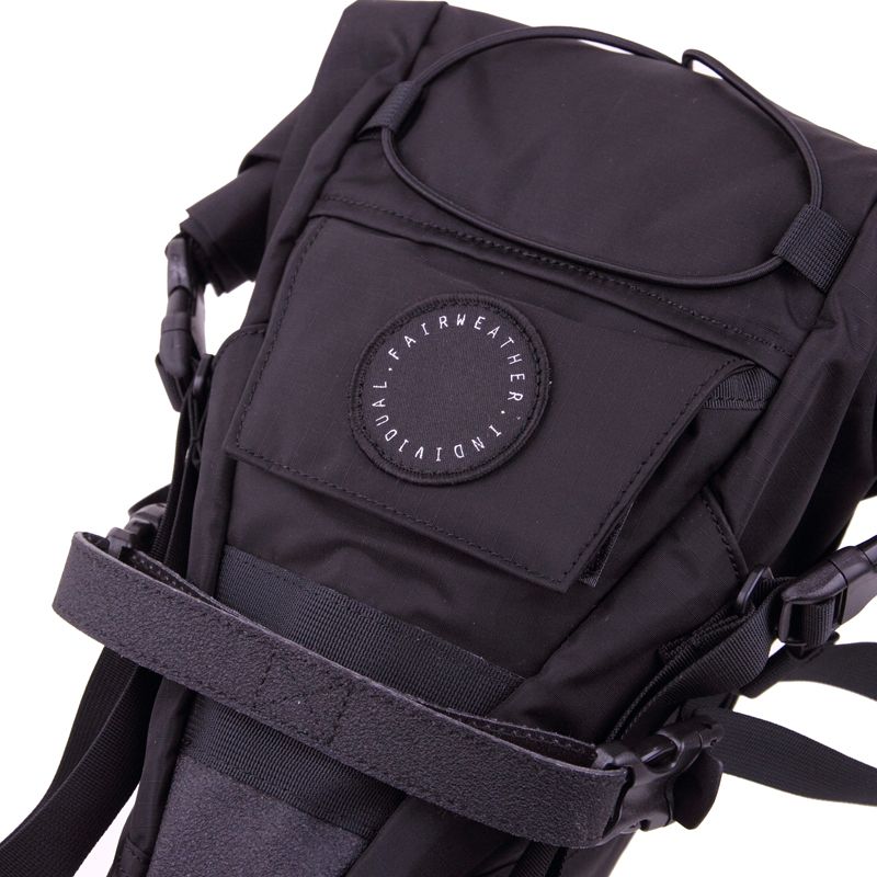 FAIRWEATHER* seat bag (black) - BLUE LUG ONLINE STORE