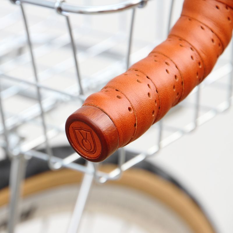 *VELO ORANGE* grand cru leather bartape (brown)