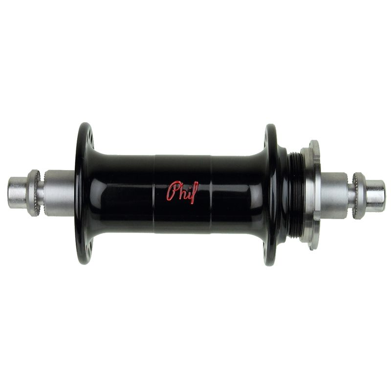 *PHILWOOD* low flange track hub rear (black)