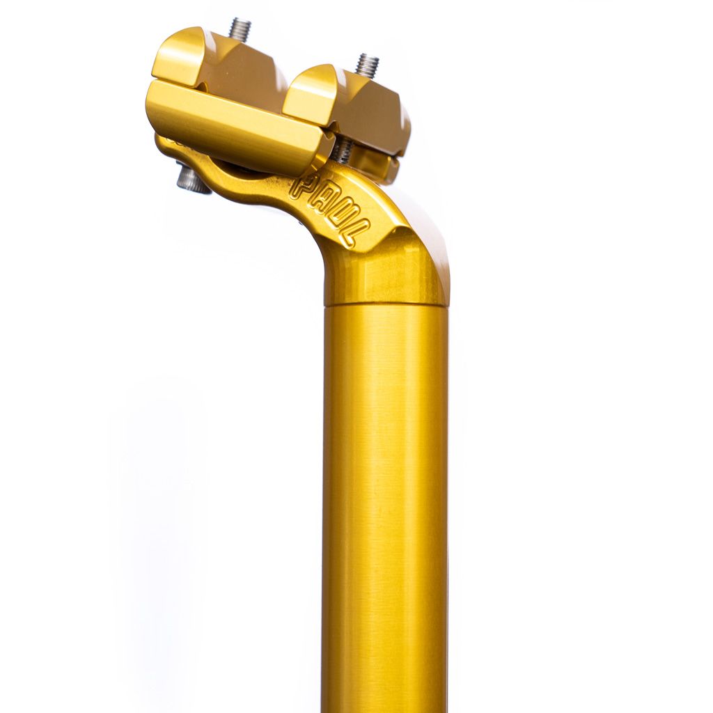 PAUL* tall and handsome seatpost (gold) - BLUE LUG ONLINE STORE