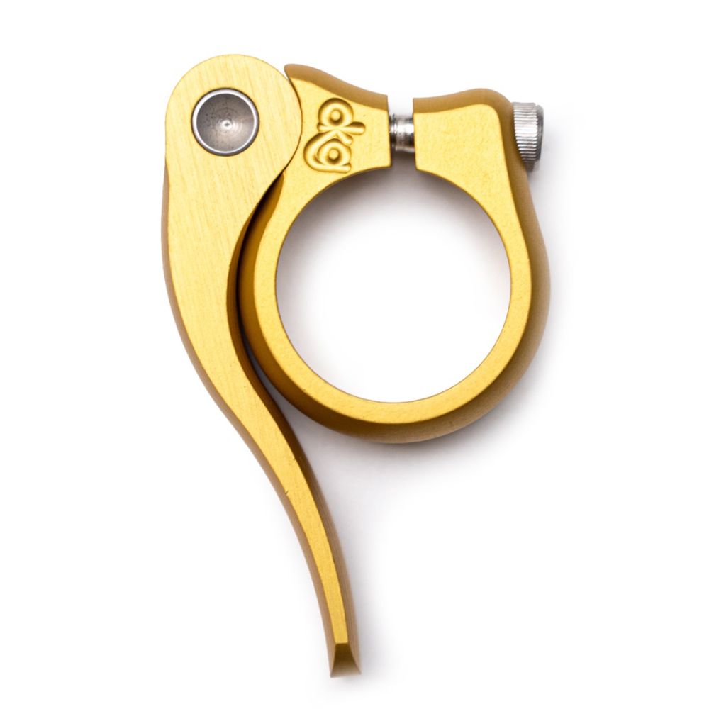 DKG* flip lock clamp (gold) - BLUE LUG ONLINE STORE