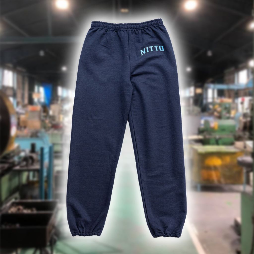 *NITTO* sweat pants (college logo/navy)