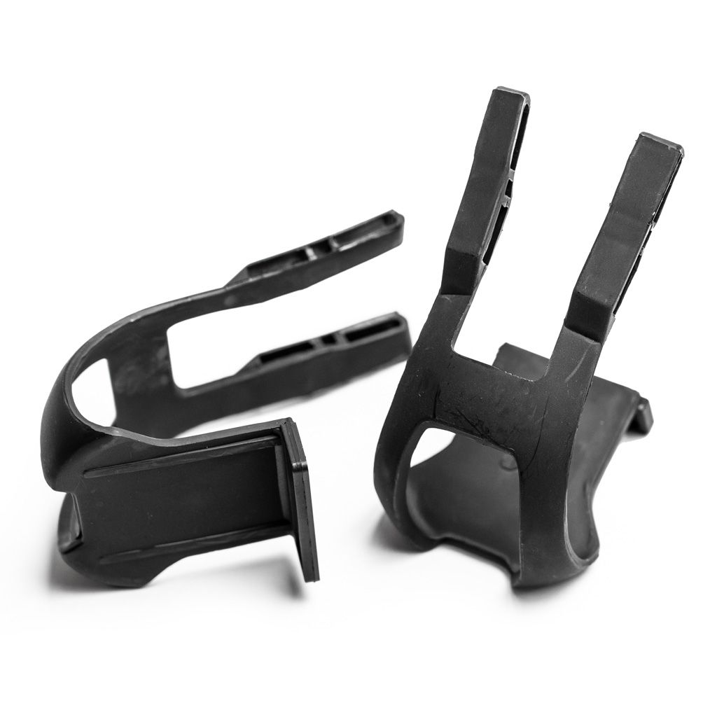 *BL SELECT* nylon double toe clip (black) - BLUE LUG ONLINE