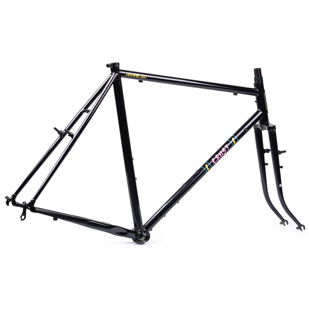 *CRUST BIKES* canti brake lightning bolt frame (dark purple)