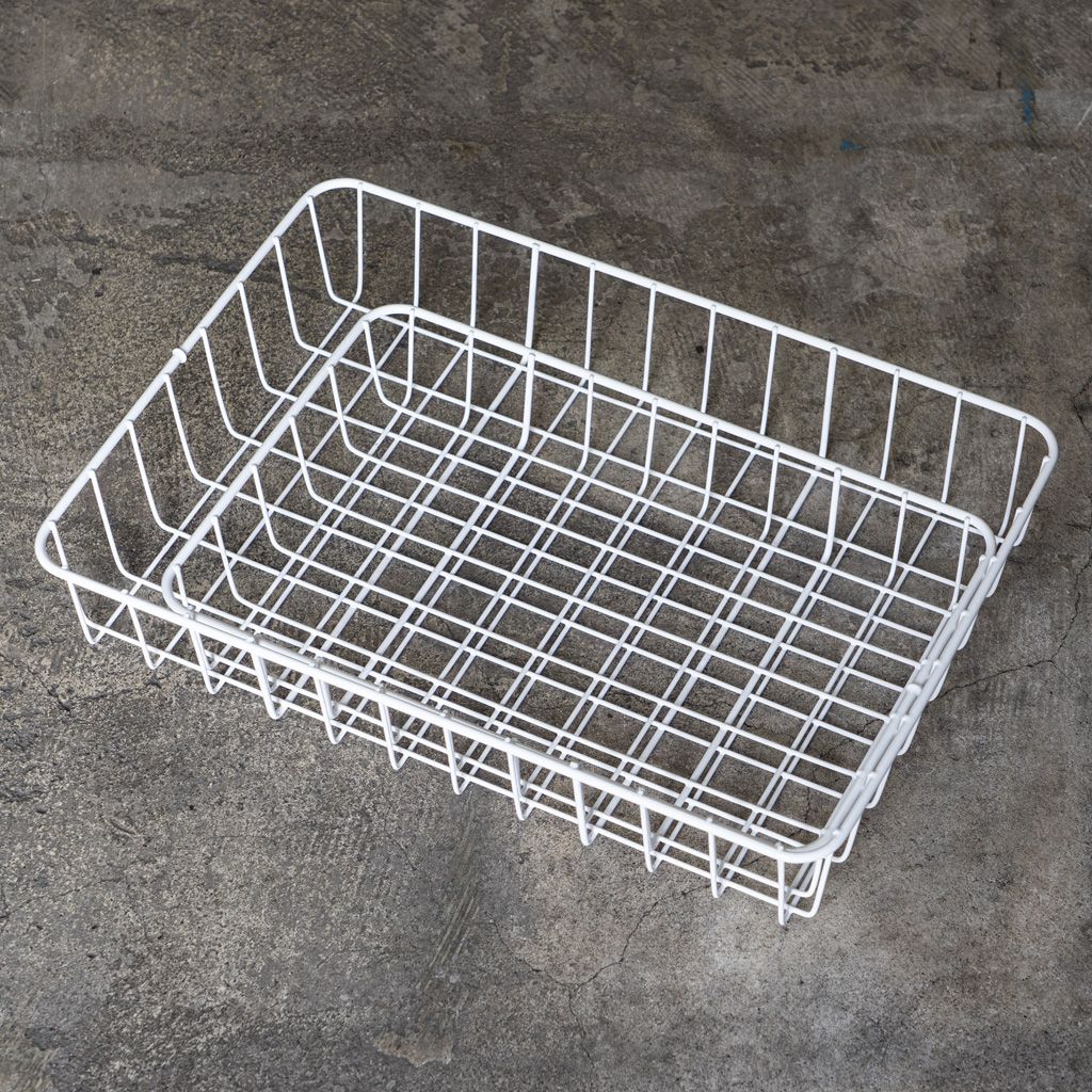 WALD* 137 half basket (white) - BLUE LUG ONLINE STORE