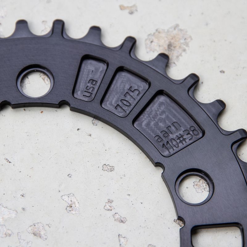 *AARN* narrow wide chainring (black)