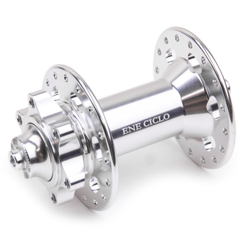 ENE CICLO* touring disc hub front (silver) - BLUE LUG ONLINE STORE