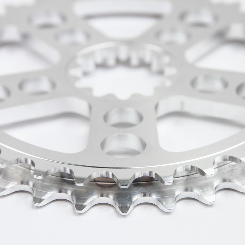 *WHITE INDUSTRIES* double/double chainring (silver)