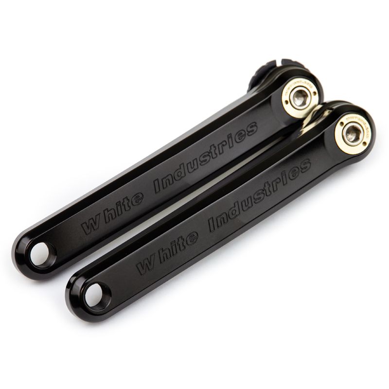 *WHITE INDUSTRIES* VBC road crank arm (black)