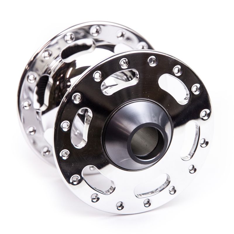 *PHILWOOD* center lock disc hub front (thru-axle/silver)
