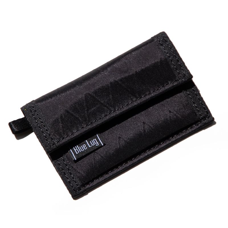 *BLUE LUG* micro wallet (x-pac black)