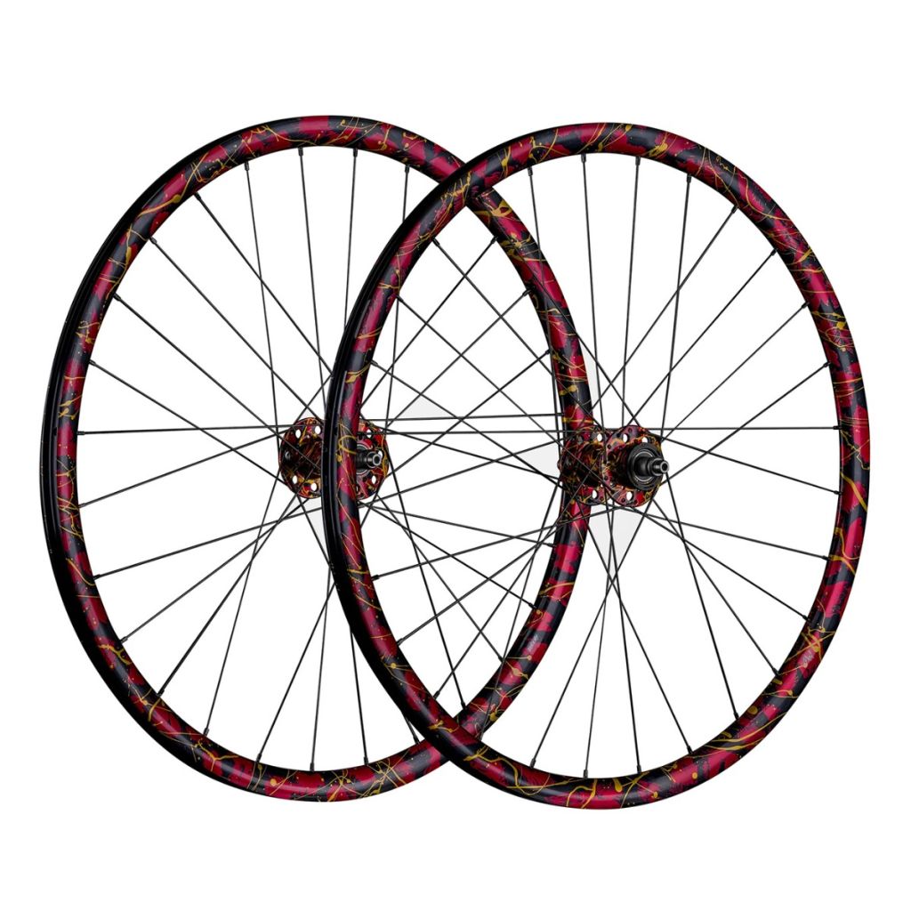 *PHILWOOD* 50th anniv track wheel set (rgb splash)