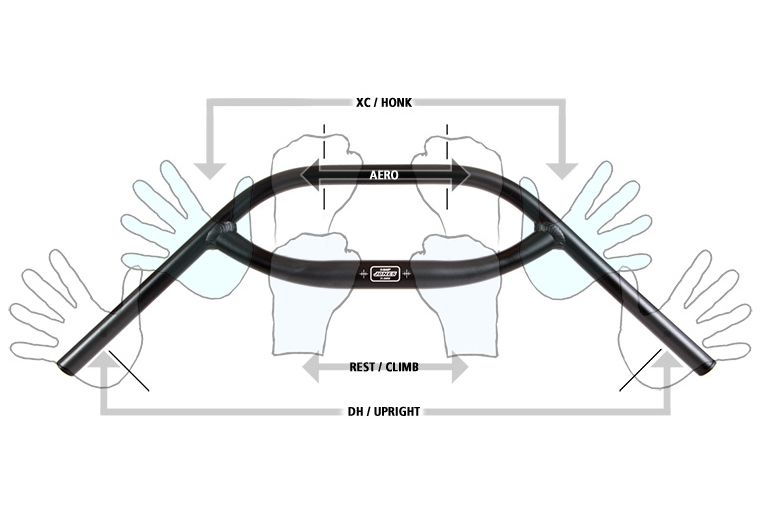 *JONES* Butted loop H-bar (silver)