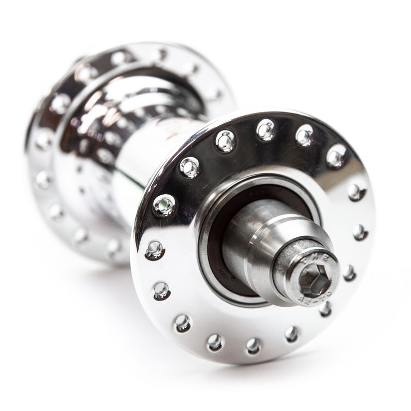 PHILWOOD* low flange track hub front (silver) - BLUE LUG ONLINE STORE