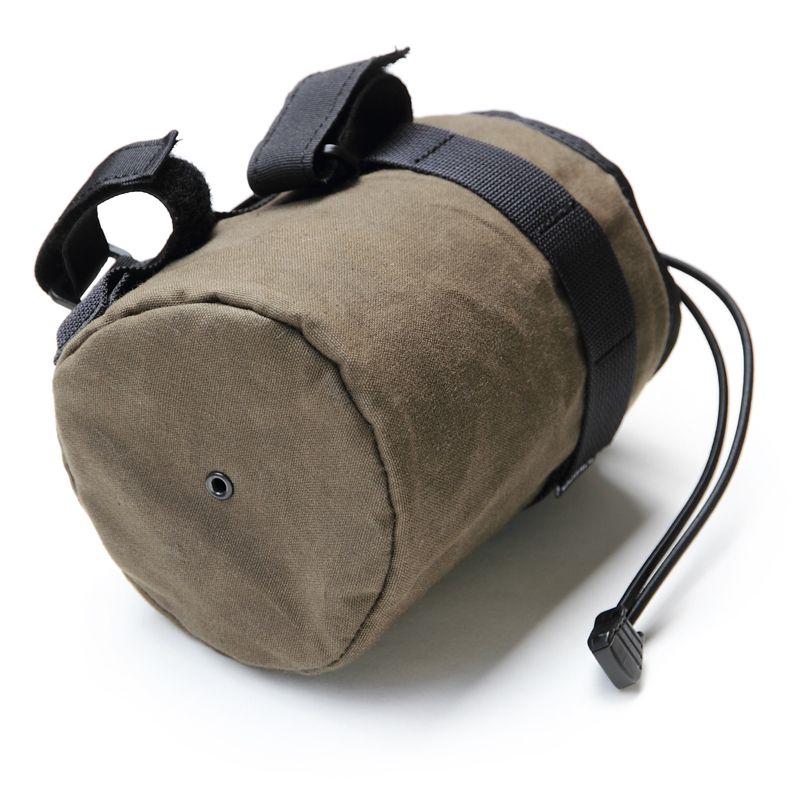 FAIRWEATHER* stem bag (wax brown) - BLUE LUG ONLINE STORE