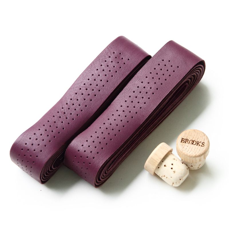 *BROOKS* leather bartape (violet)