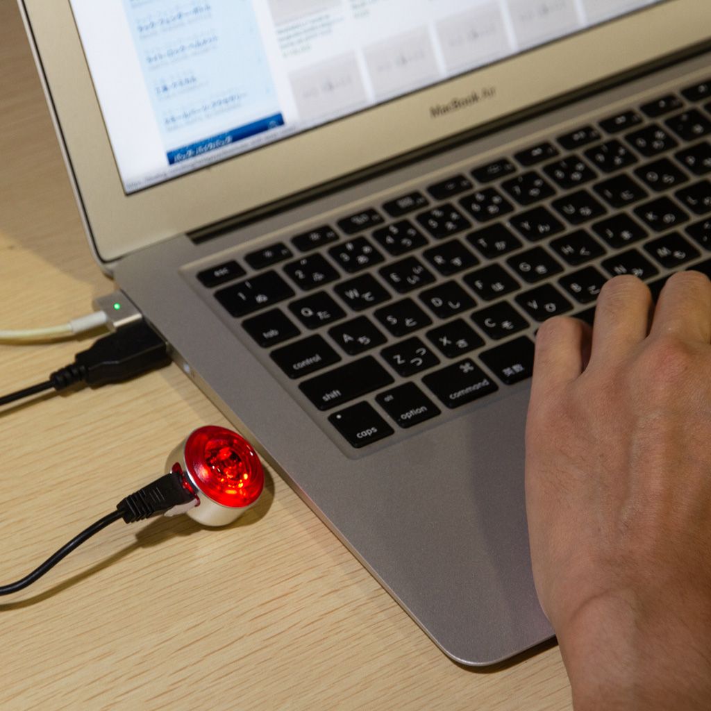 BLUE LUG* KOMA light front (red) - BLUE LUG ONLINE STORE