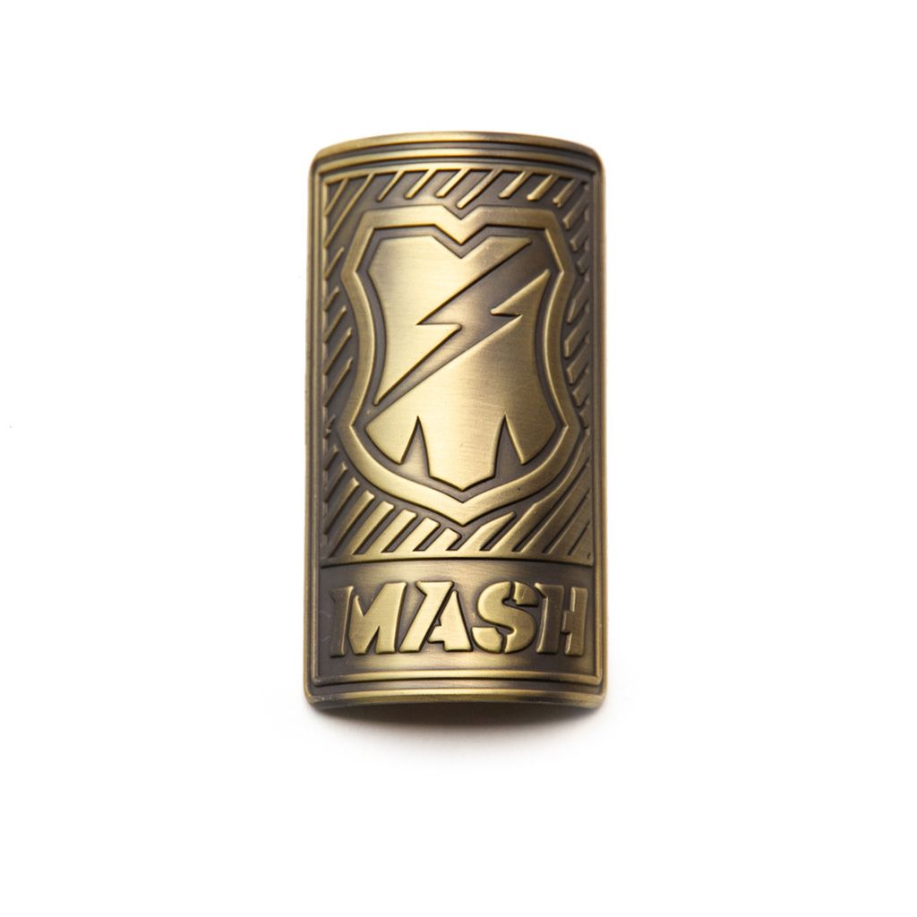 *MASH* head badge (antique brass)