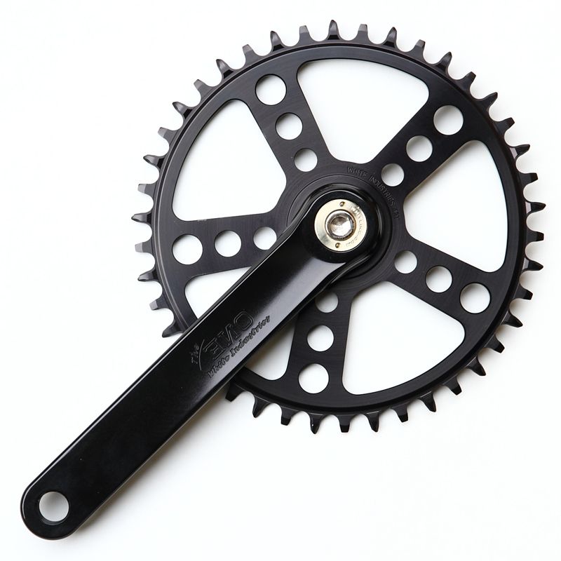 WHITE INDUSTRIES* eno single speed crank (black) - BLUE LUG ONLINE 