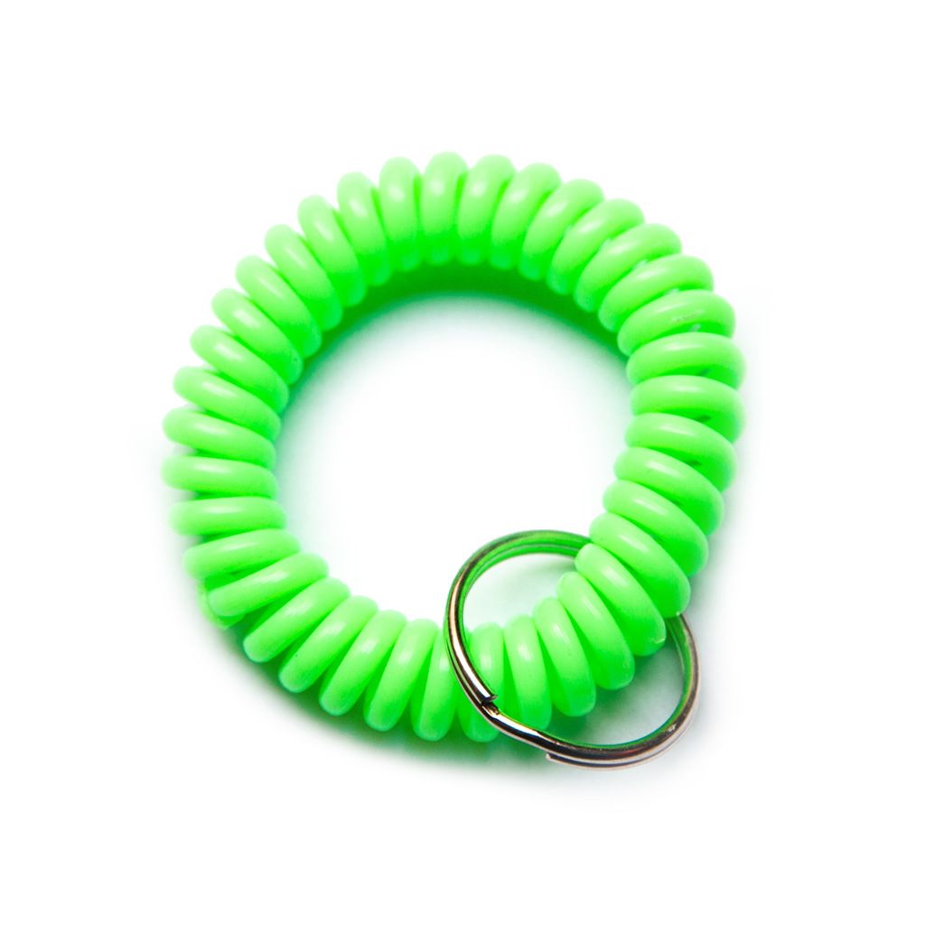 SUPER COIL* wrist key coil (lime) - BLUE LUG ONLINE STORE