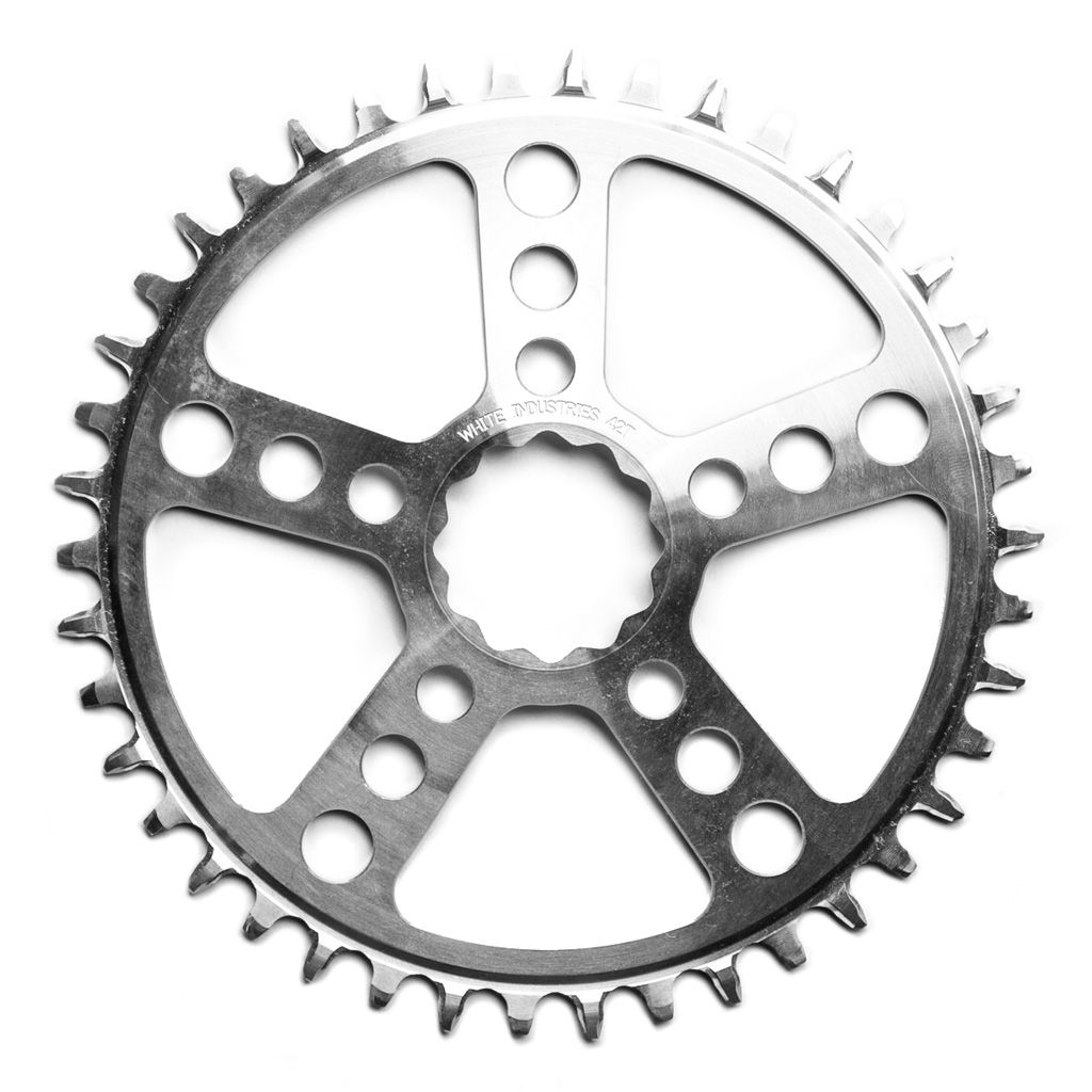 *WHITE INDUSTRIES* MR30 chainring (silver)
