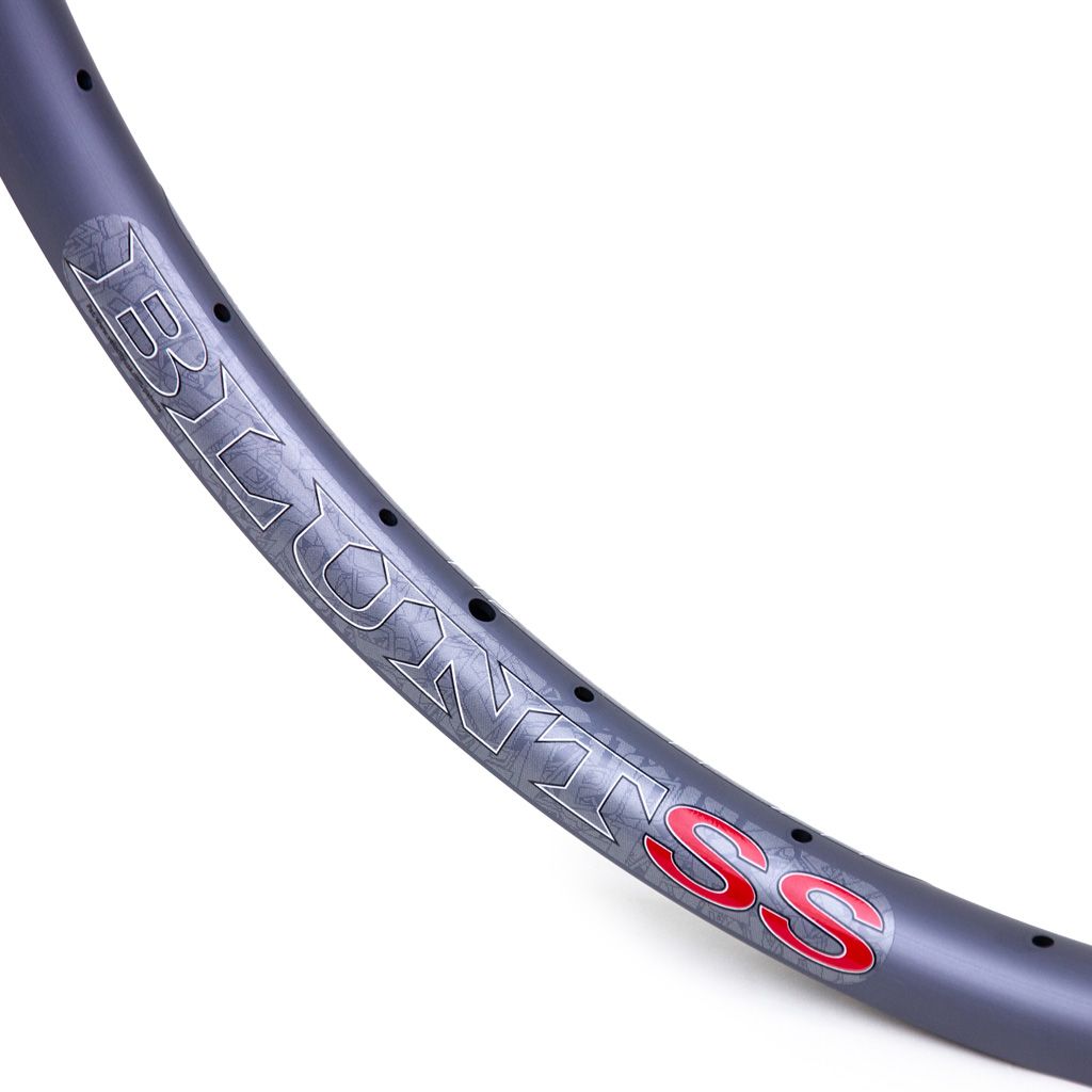 VELOCITY* blunt ss rim (steel gray/BL special color) - BLUE LUG