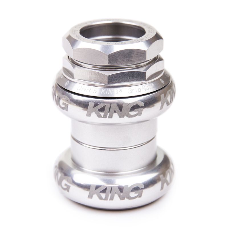 *CHRIS KING* 1 gripnut headset (silver)