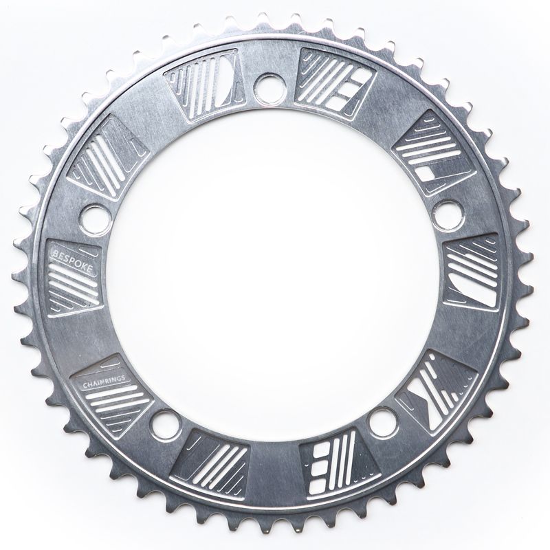*DELUXE CYCLES* chainring (silver)