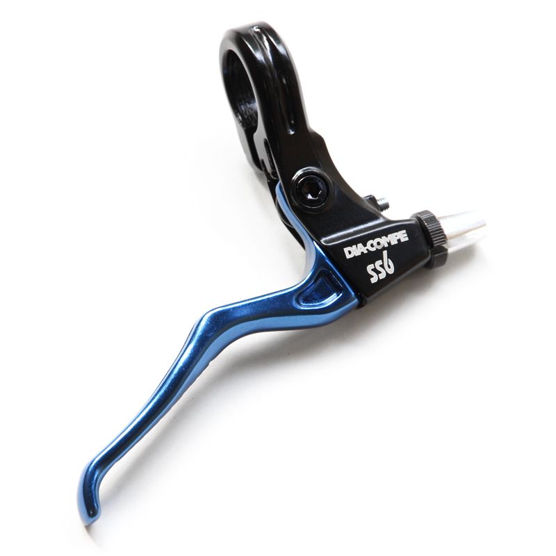 DIA-COMPE* SS-6 brake lever (blue/black/BL special) - BLUE LUG 