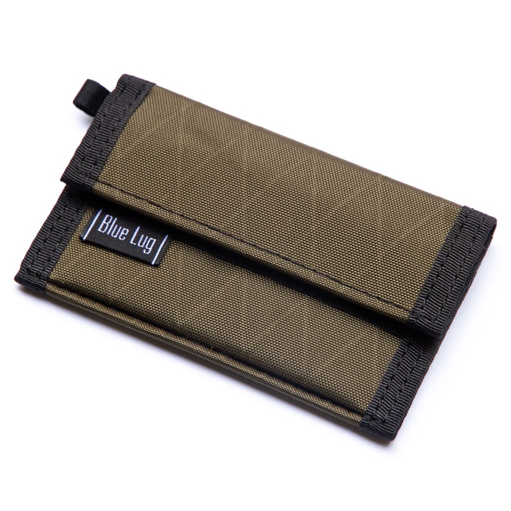 *BLUE LUG* micro wallet (x-pac olive)