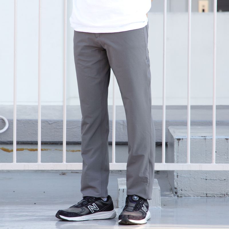 SWRVE* transverse slim trousers (grey) - BLUE LUG ONLINE STORE